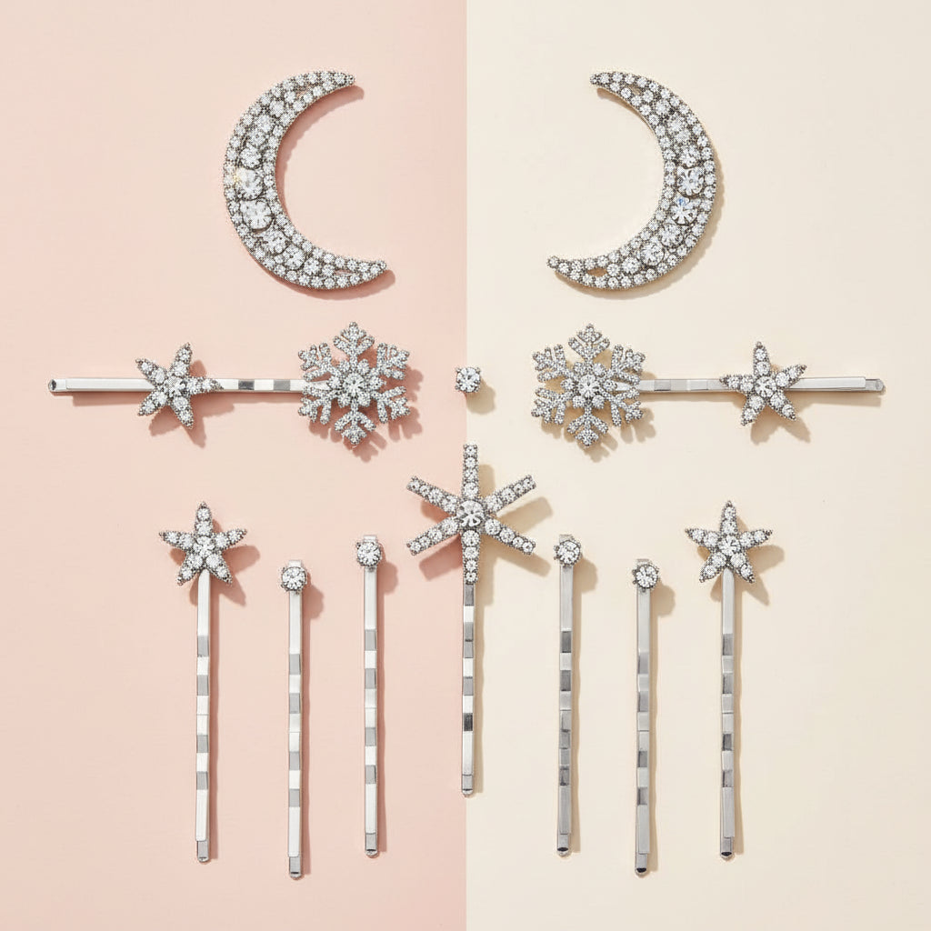 Pinces Étoiles & Lunes